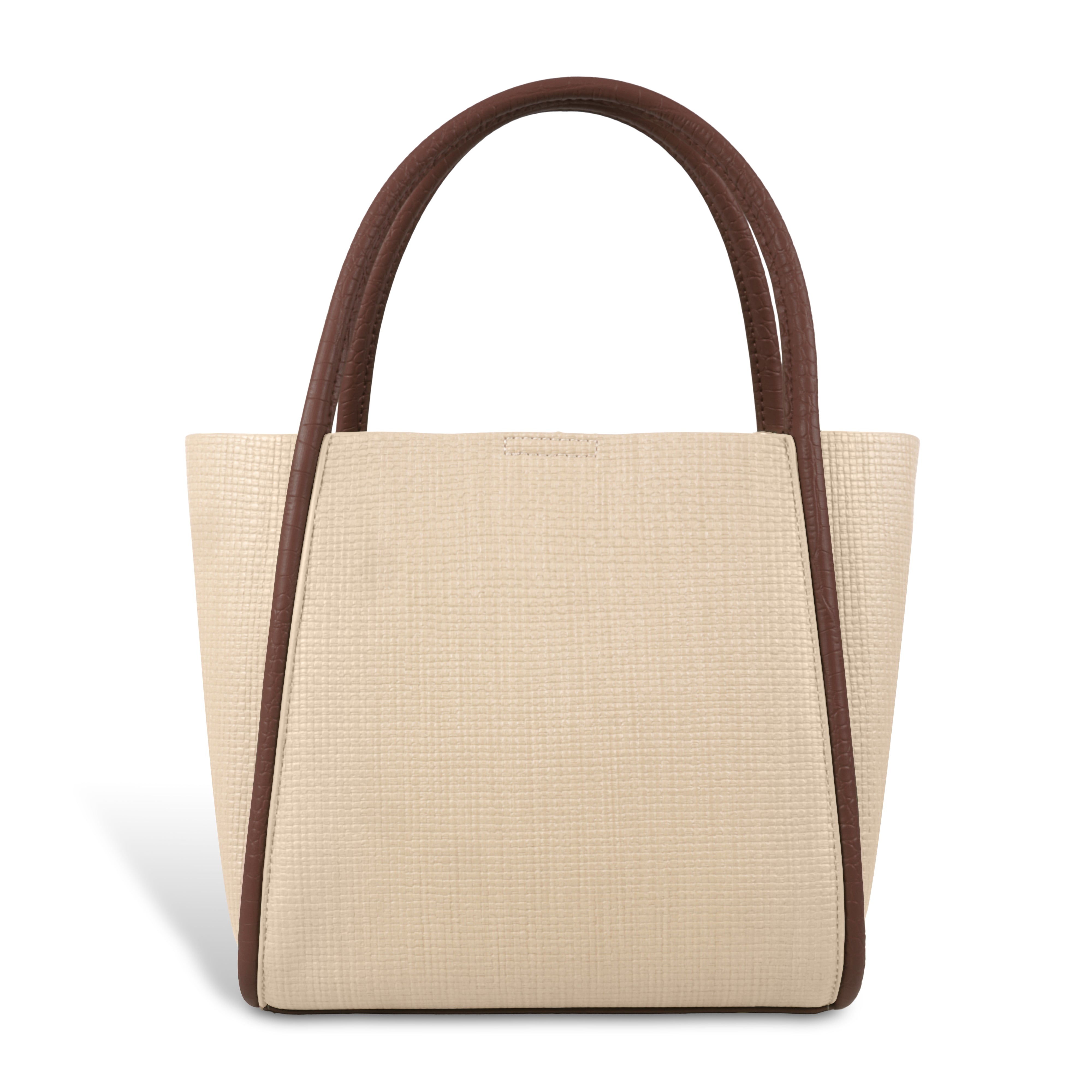 Premium Tote Handbag with Star Charm & Dual Handle Design