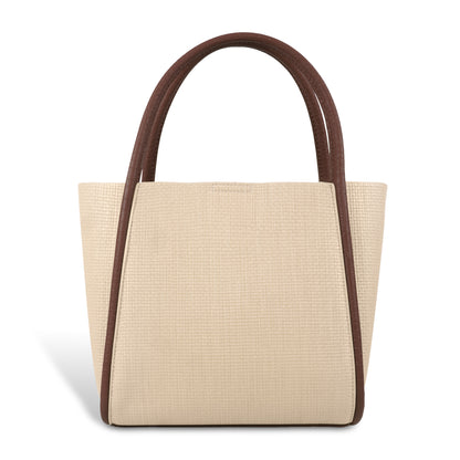 Premium Tote Handbag with Star Charm & Dual Handle Design