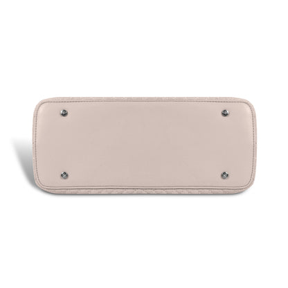 Magnolia Dusty Rose Quilted Faux Leather Handbag for Women | 10.5L Elegant Everyday & Office Shoulder Bag