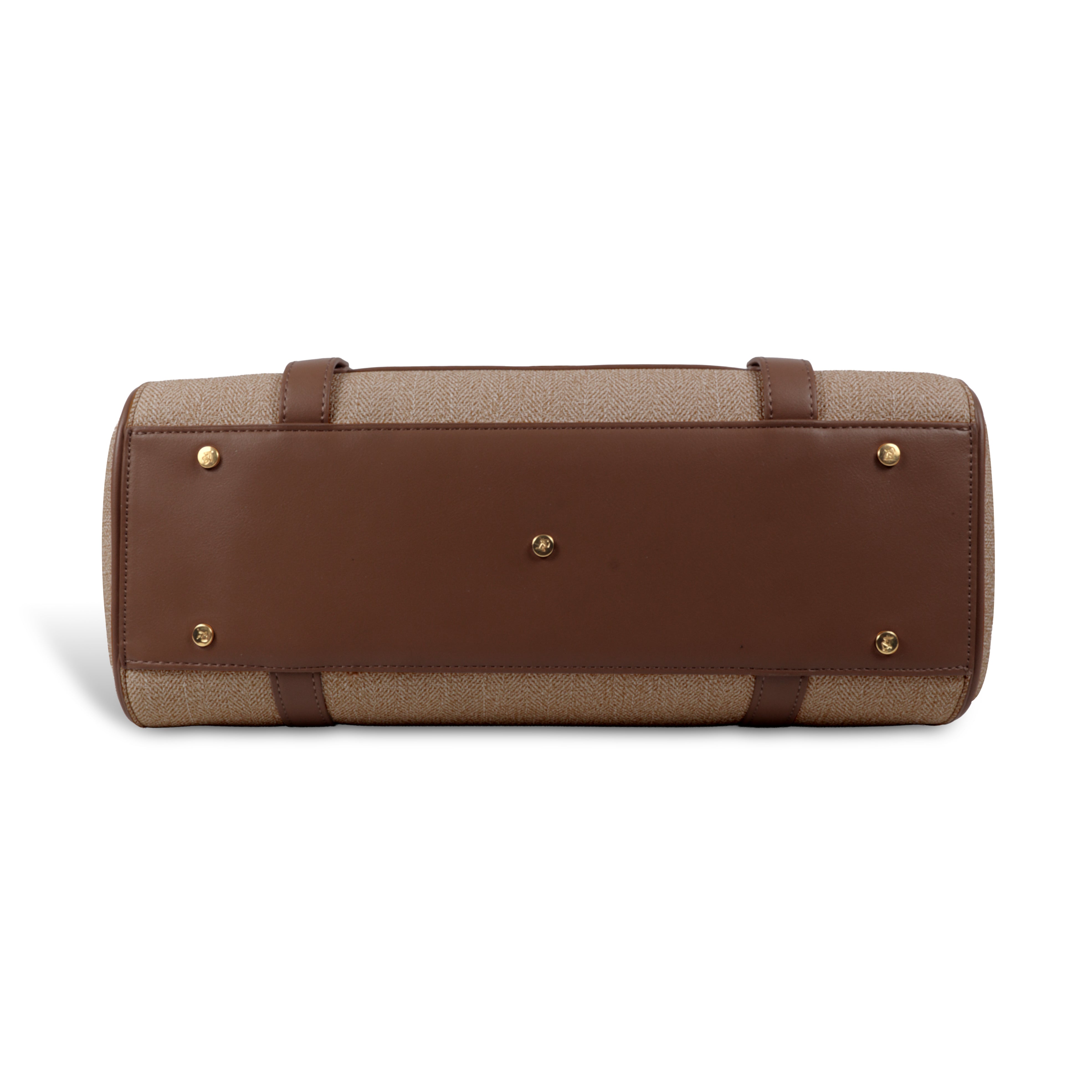 Magnolia Elegant Leatherette Handbag for Women with Detachable Strap