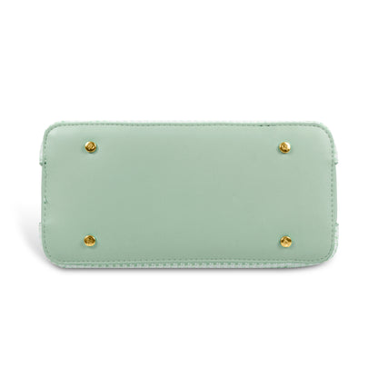 Magnolia Premium Textured Handbag for Women with Detachable Sling Strap