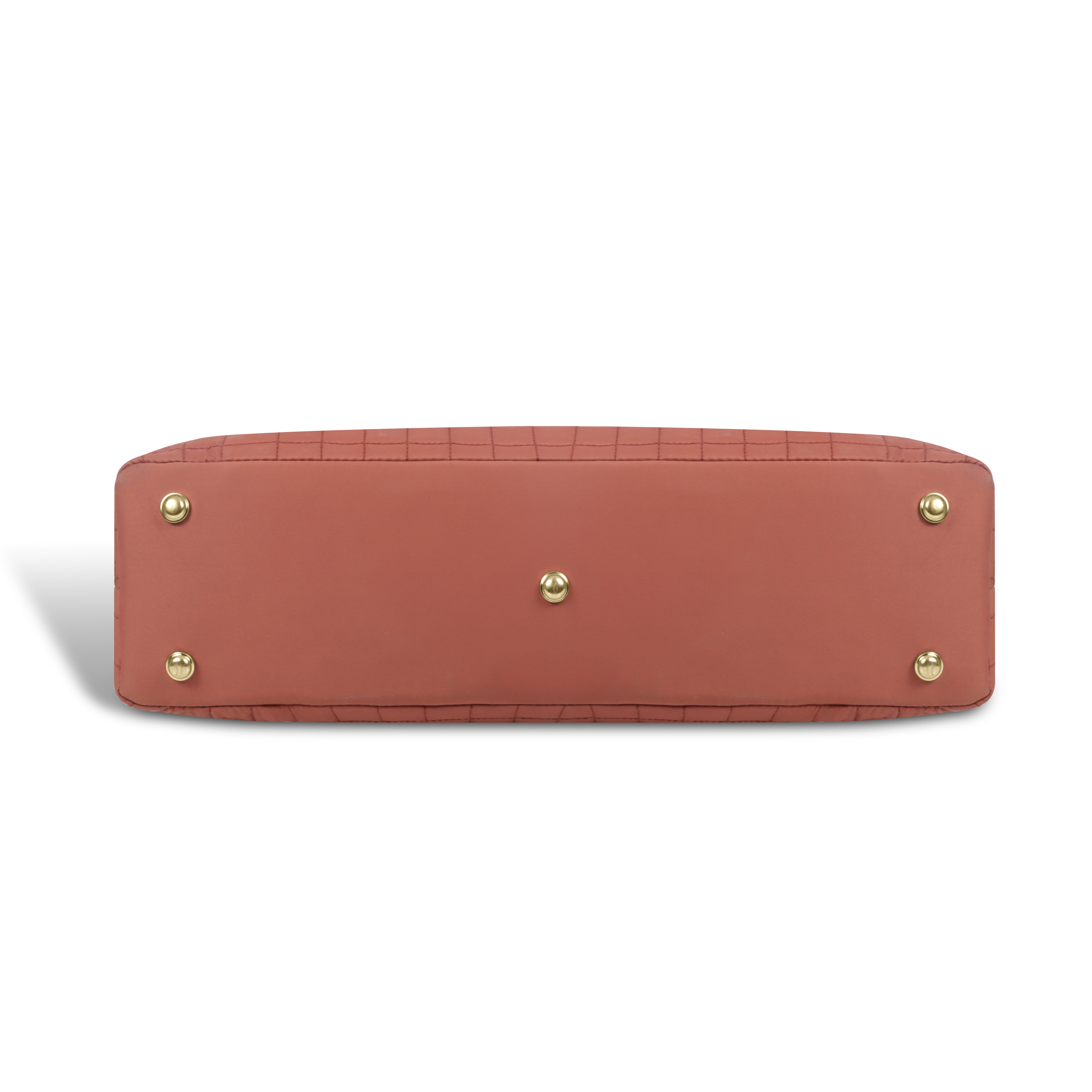 Magnolia Terracotta Babette Large Quilted Tote Bag