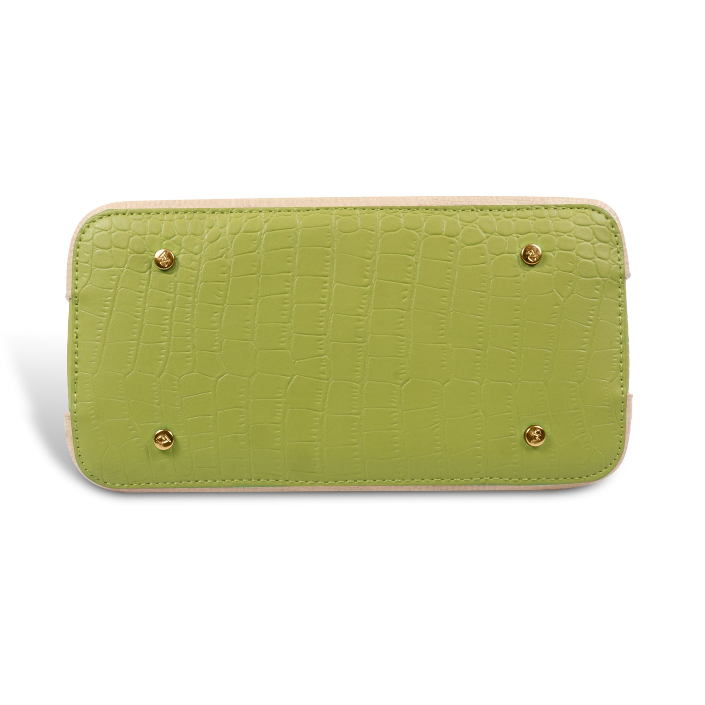 Fashionable Structured Handbag with Dual Handles
