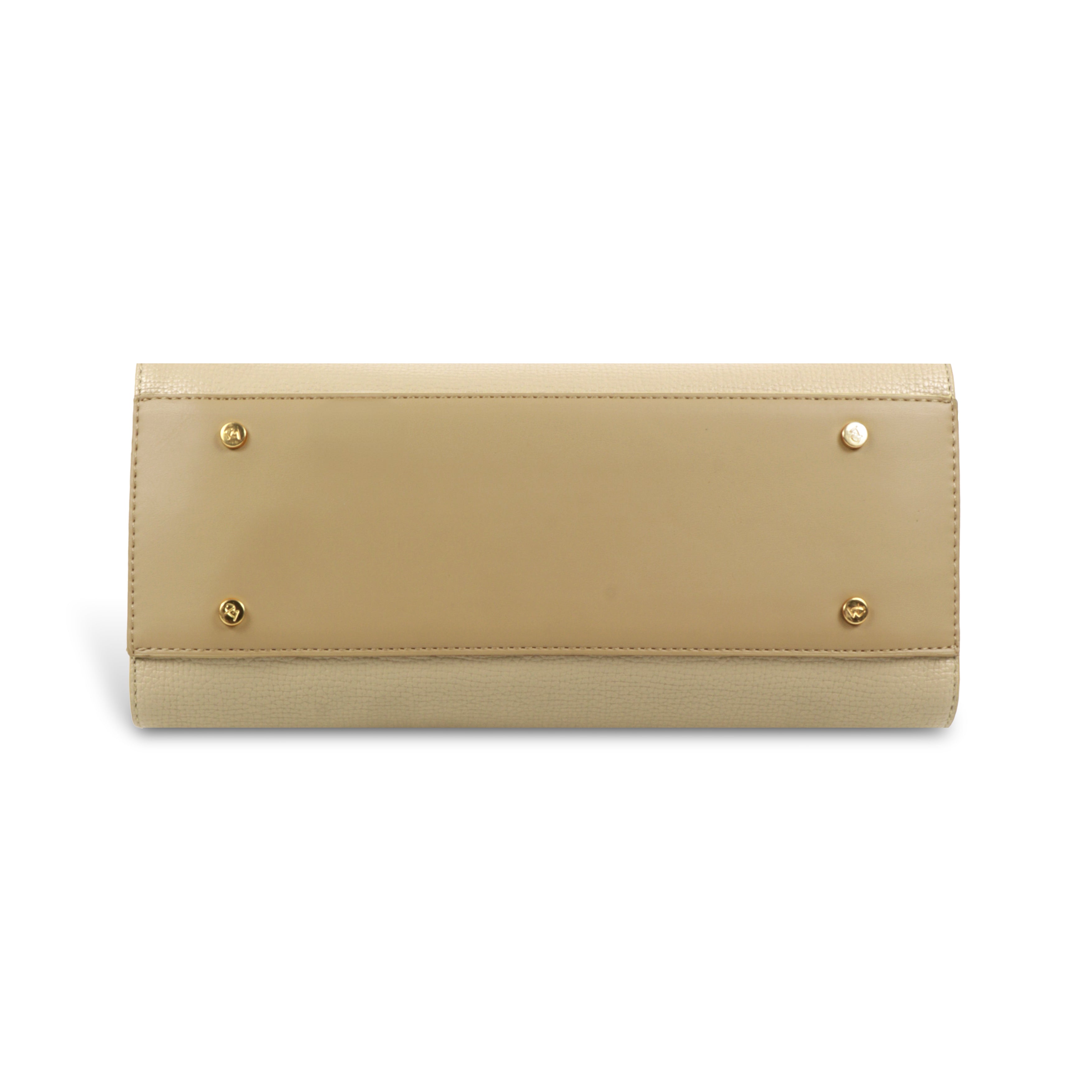 Magnolia Women’s Handbag – 9.5L Spacious Faux Leather Tote in Gold