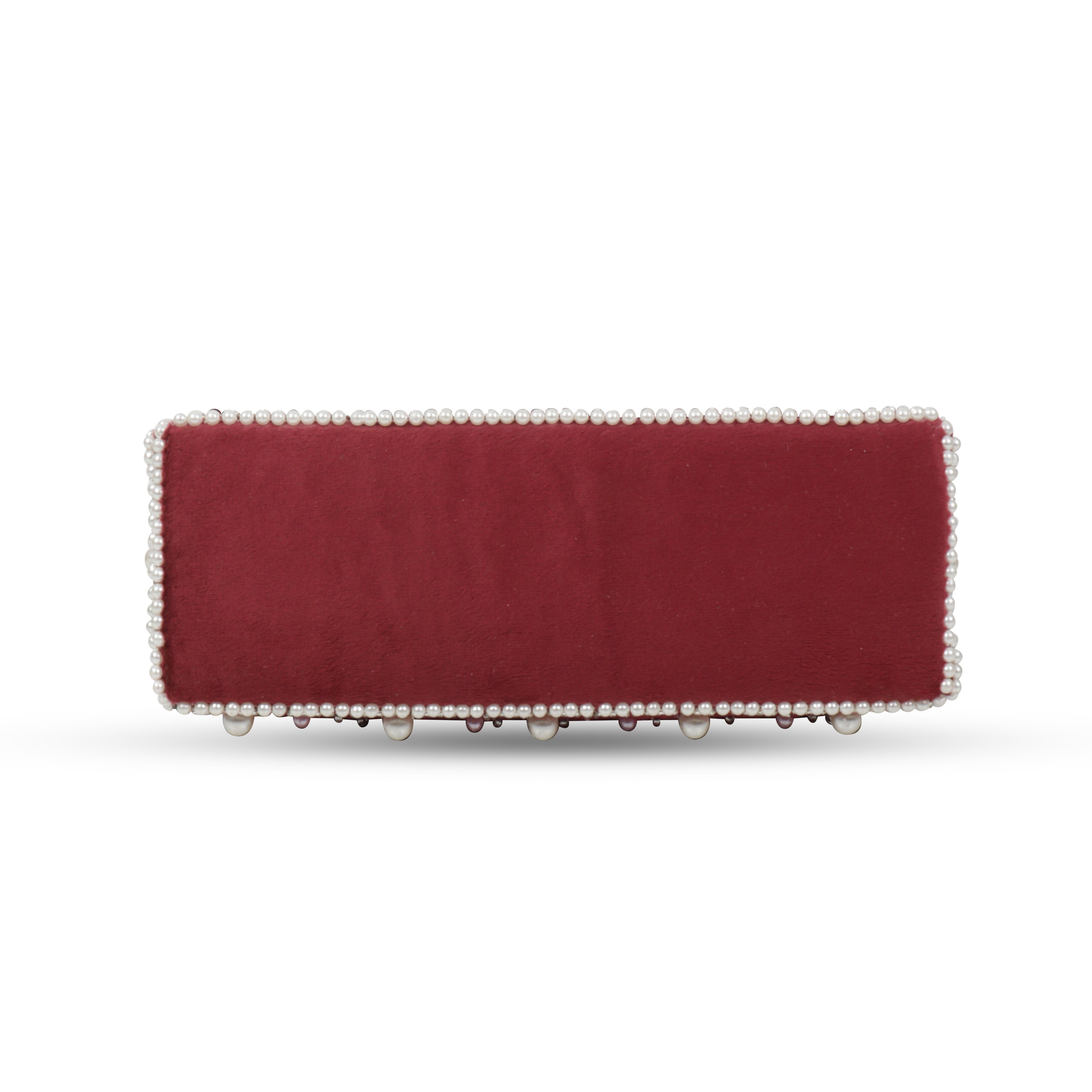 Magnolia Traditional Potli Style Handbag with Beadwork