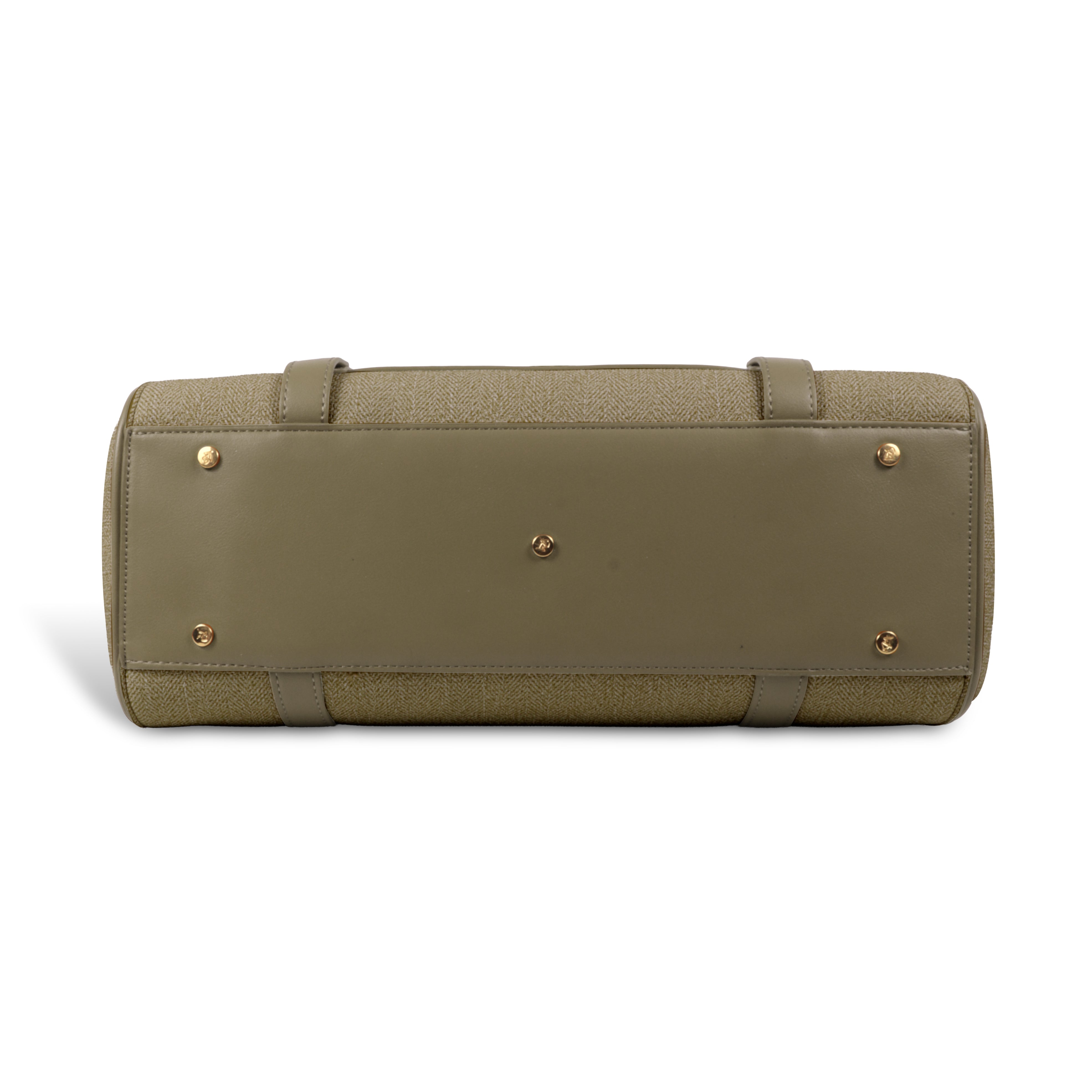 Magnolia Elegant Leatherette Handbag for Women with Detachable Strap