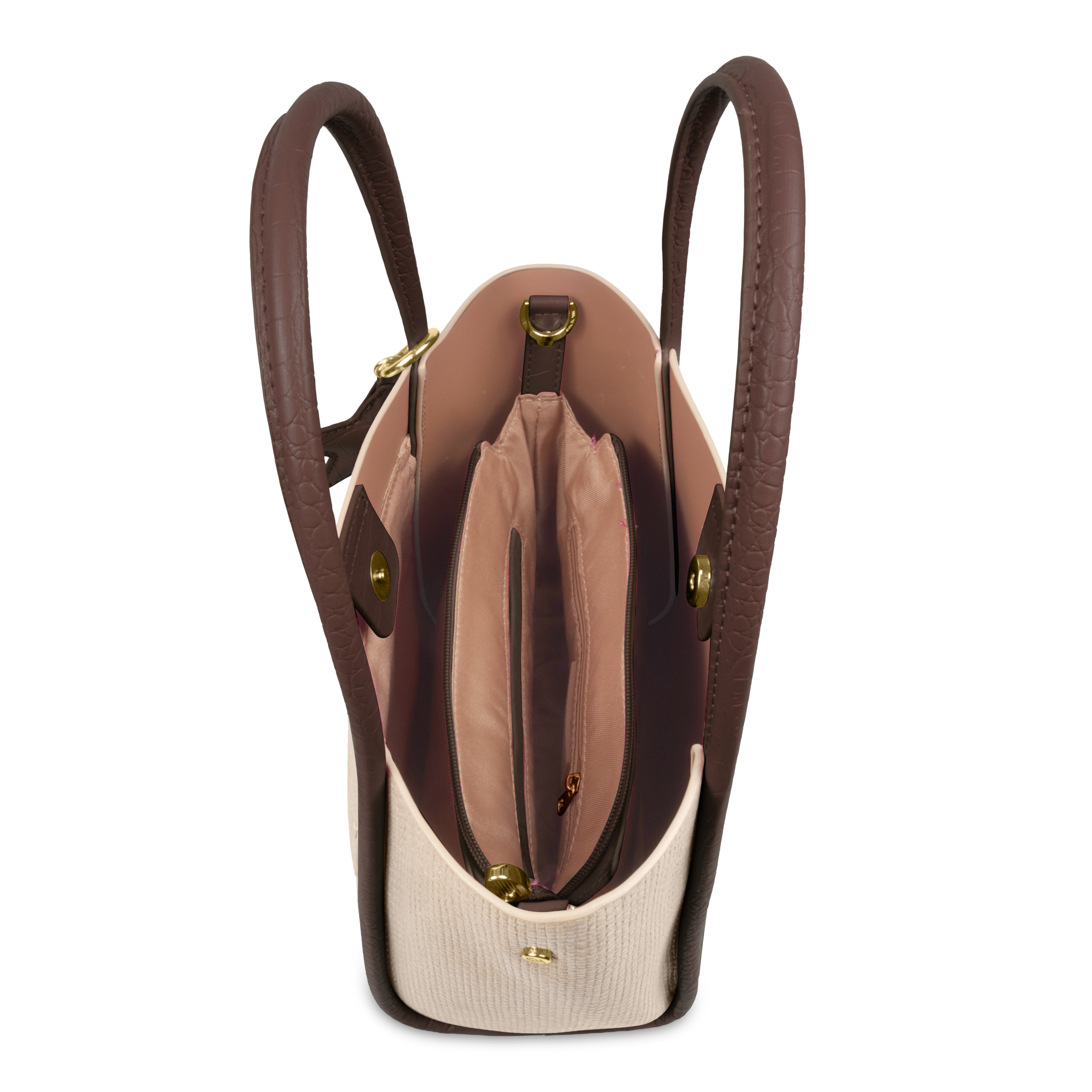 Premium Tote Handbag with Star Charm & Dual Handle Design