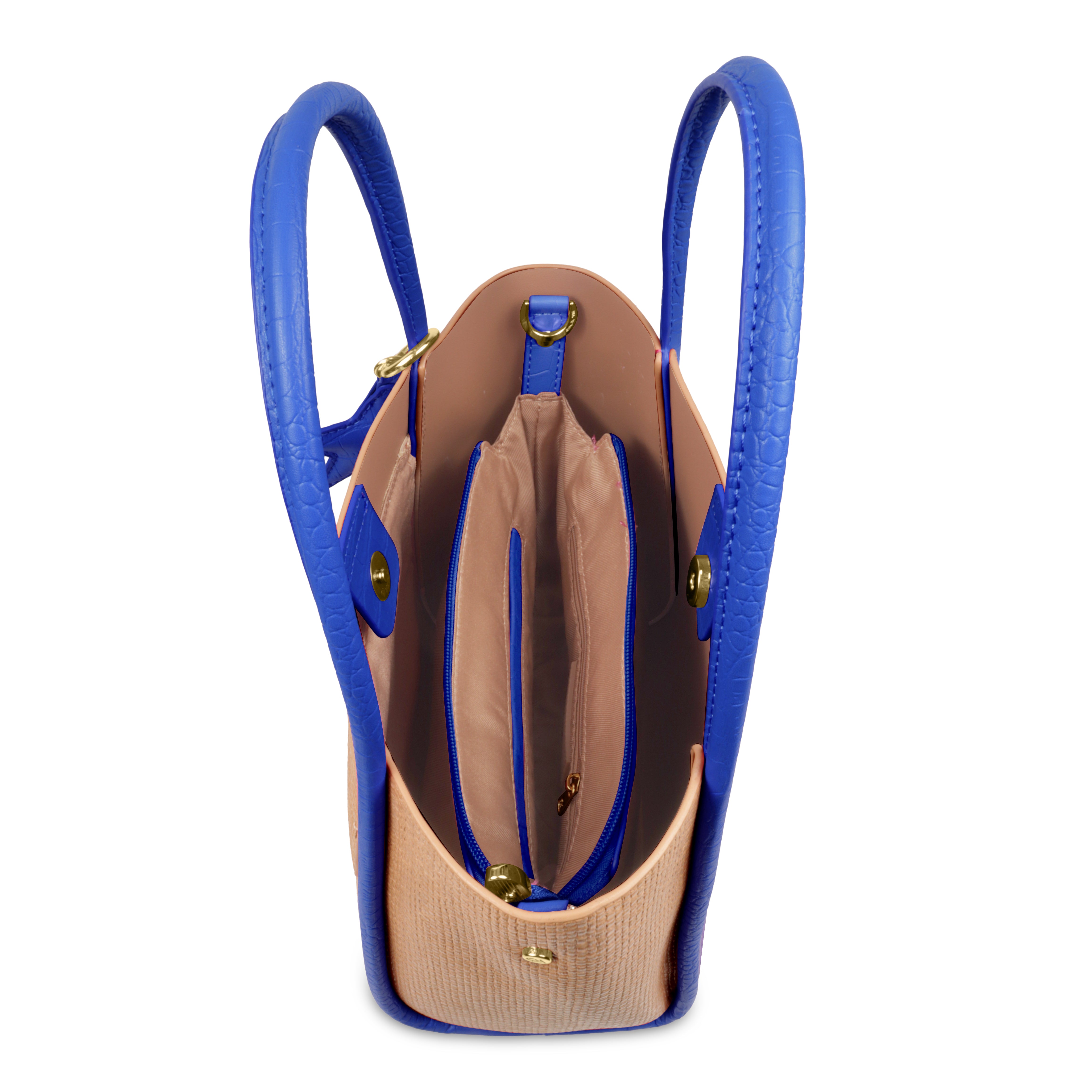 Premium Tote Handbag with Star Charm & Dual Handle Design