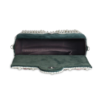 Traditional Potli Style Handbag with Beadwork