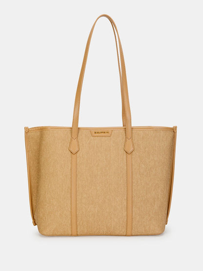 Magnolia Tote Bag – Stylish & Spacious Handbag with PU Leather Straps