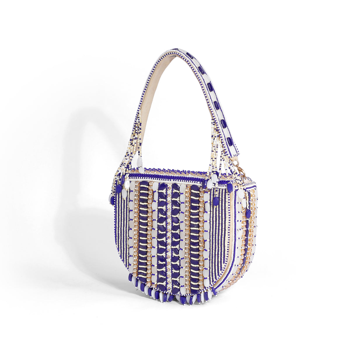 Magnolia Purple Velvet Gillter Women Clutch