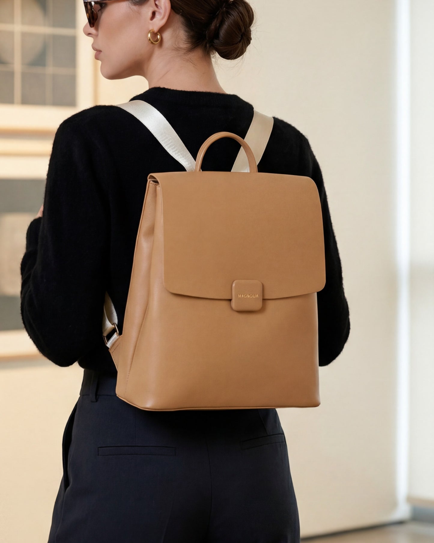 Magnolia Women Khaki Backpack