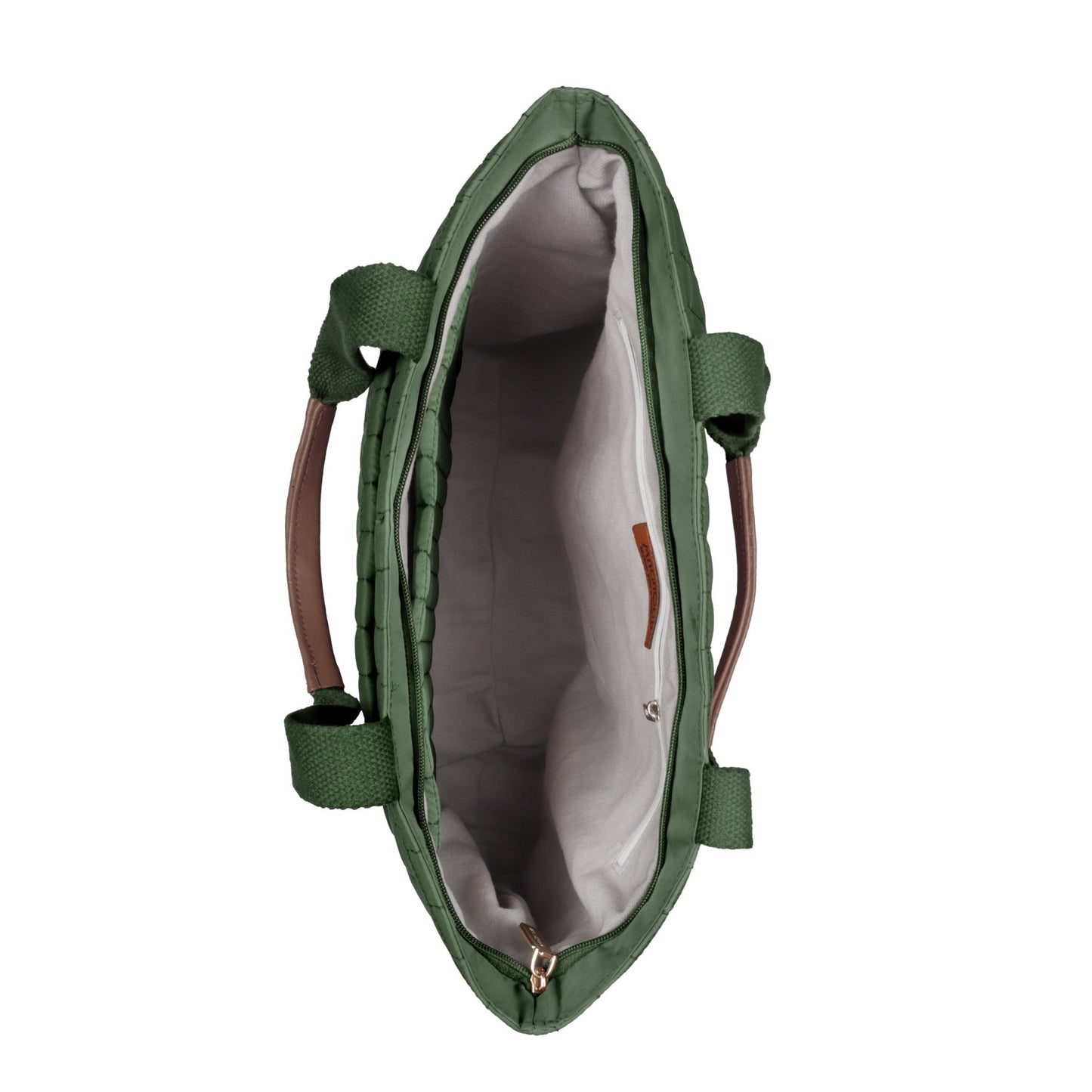 Magnolia Women Green Tote Bag