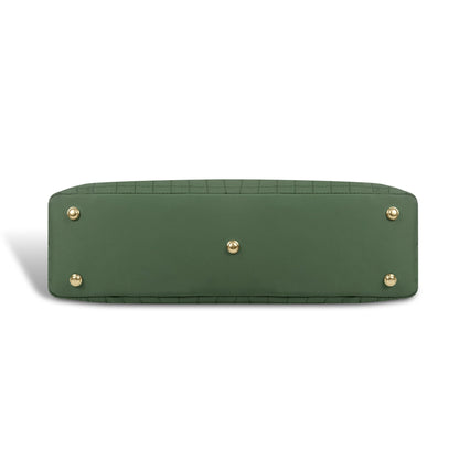 Magnolia Women Green Tote Bag