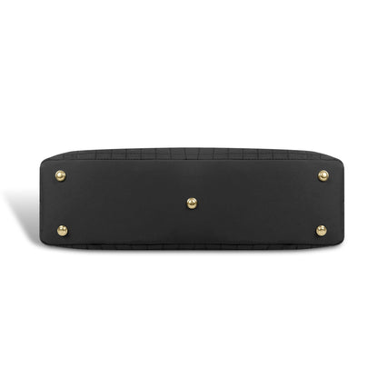 Magnolia Women Black Tote Bag