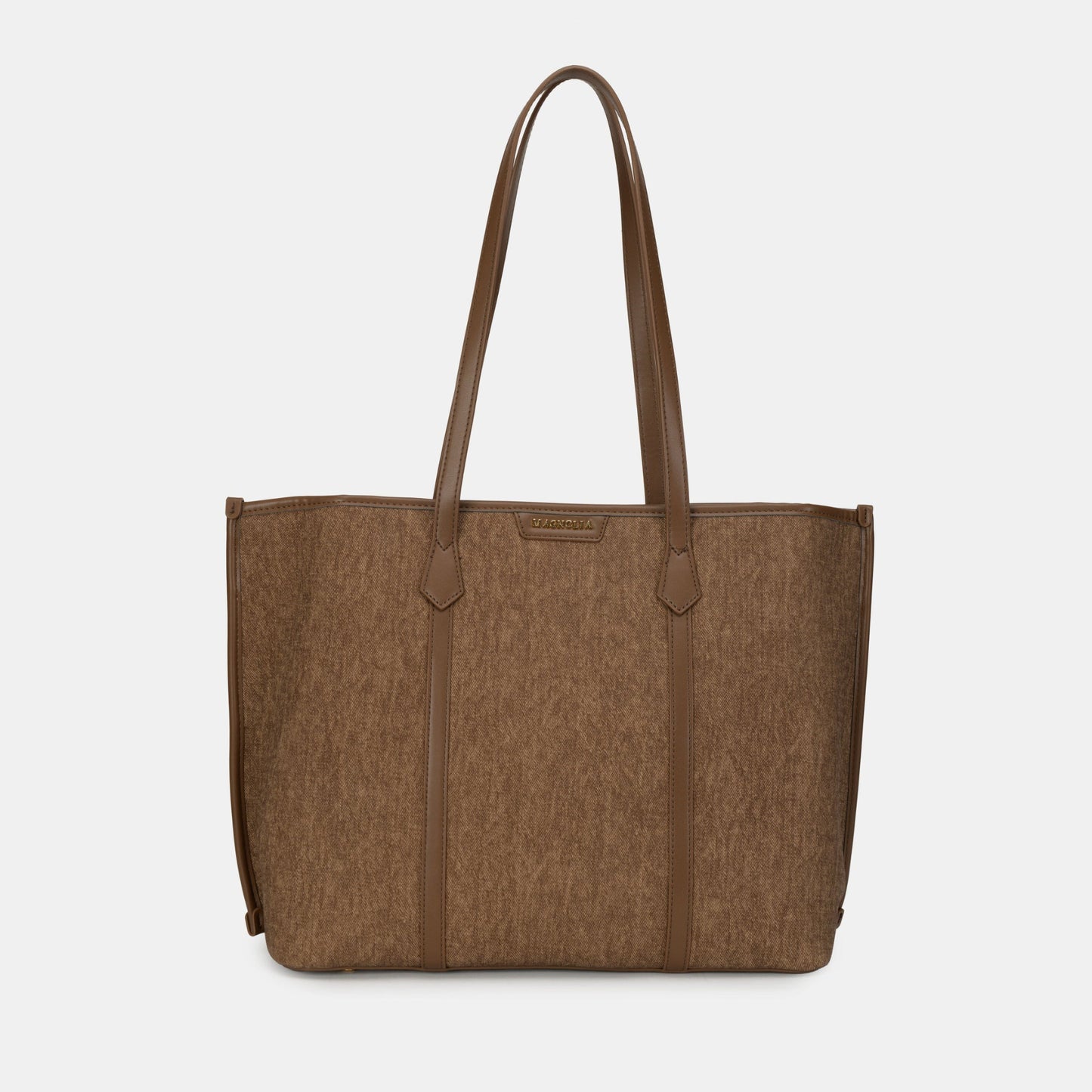 Magnolia Tote Bag – Stylish & Spacious Handbag with PU Leather Straps