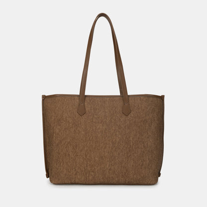 Magnolia Tote Bag – Stylish & Spacious Handbag with PU Leather Straps