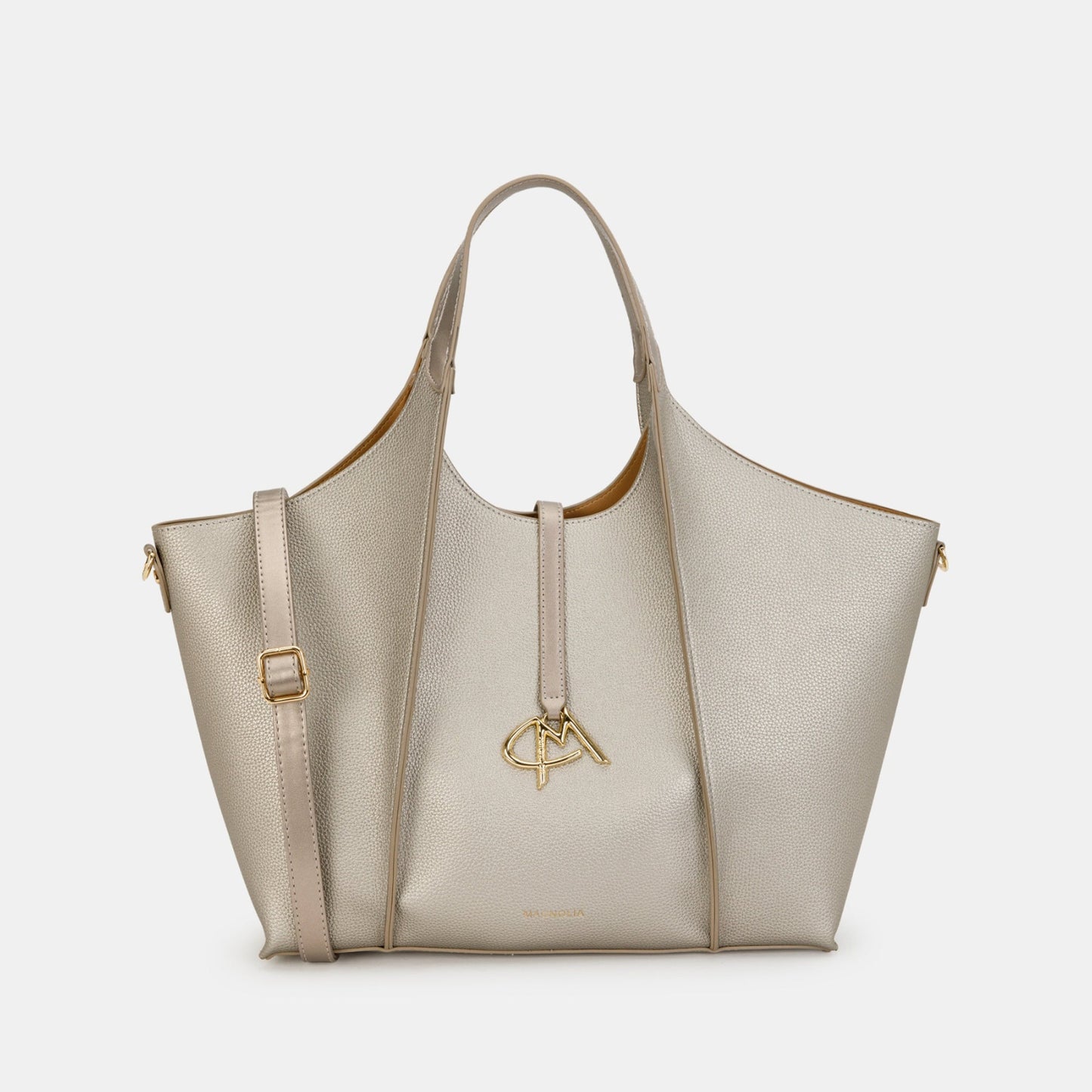 Magnolia Women Silver Shoulder Bag
