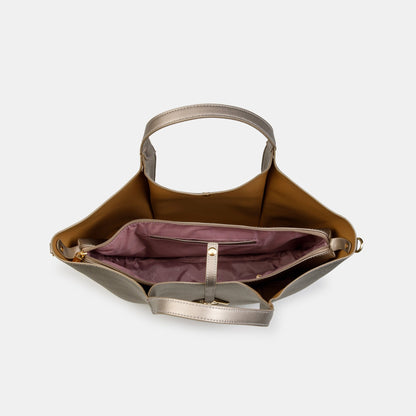Magnolia Women Silver Shoulder Bag