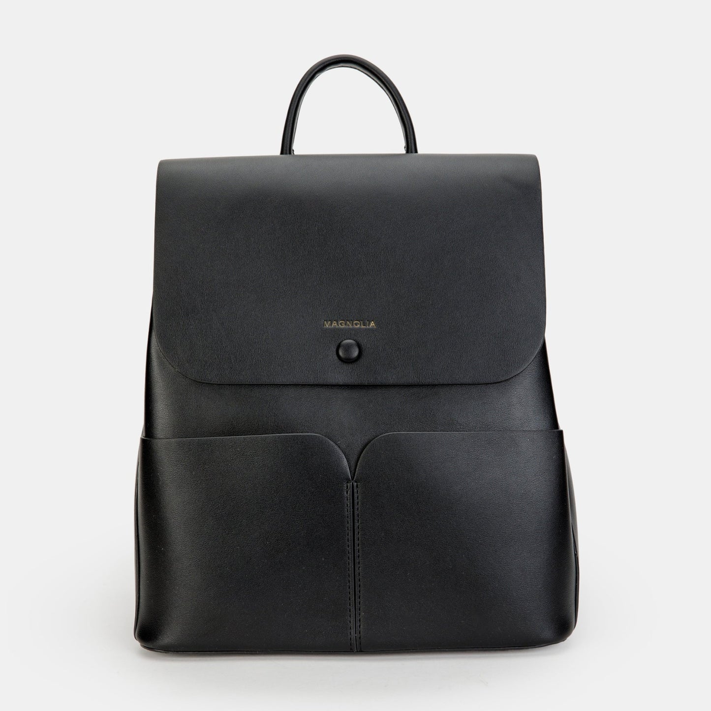 Magnolia Stylish PU Leather Backpack Spacious & Trendy Travel Bag for Women