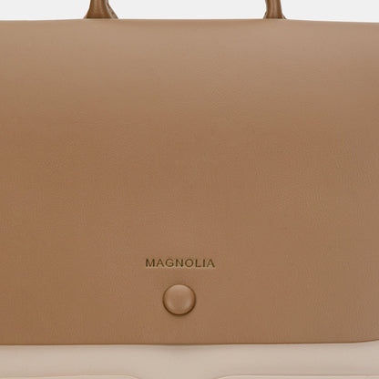Magnolia Stylish PU Leather Backpack Spacious & Trendy Travel Bag for Women