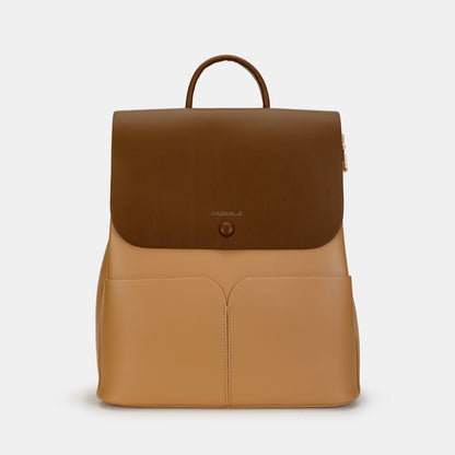 Magnolia Stylish PU Leather Backpack Spacious & Trendy Travel Bag for Women