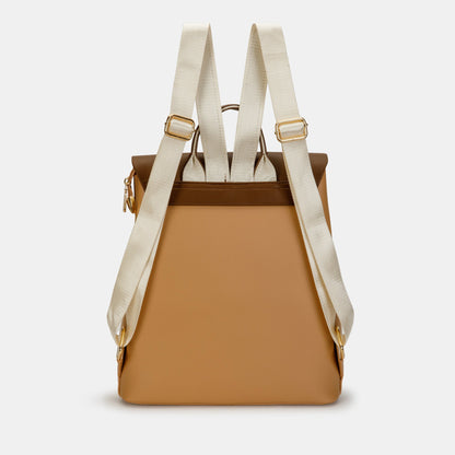 Magnolia Stylish PU Leather Backpack Spacious & Trendy Travel Bag for Women