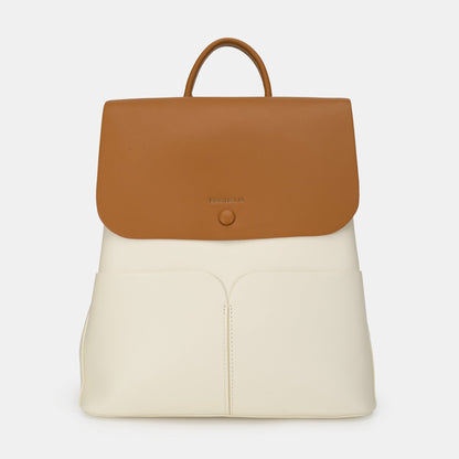 Magnolia Stylish PU Leather Backpack Spacious & Trendy Travel Bag for Women