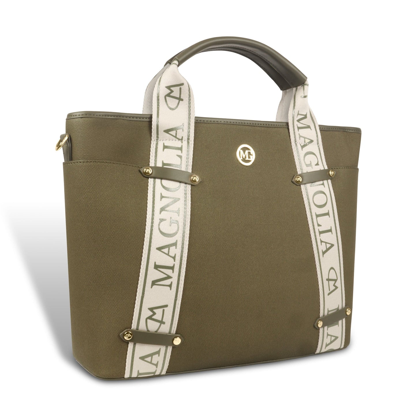 Magnolia Women Green Satchel