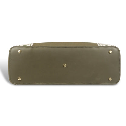 Magnolia Women Green Satchel