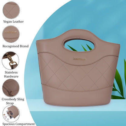 Magnolia Women Brown Satchel