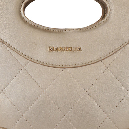 Magnolia Women Gold Satchel