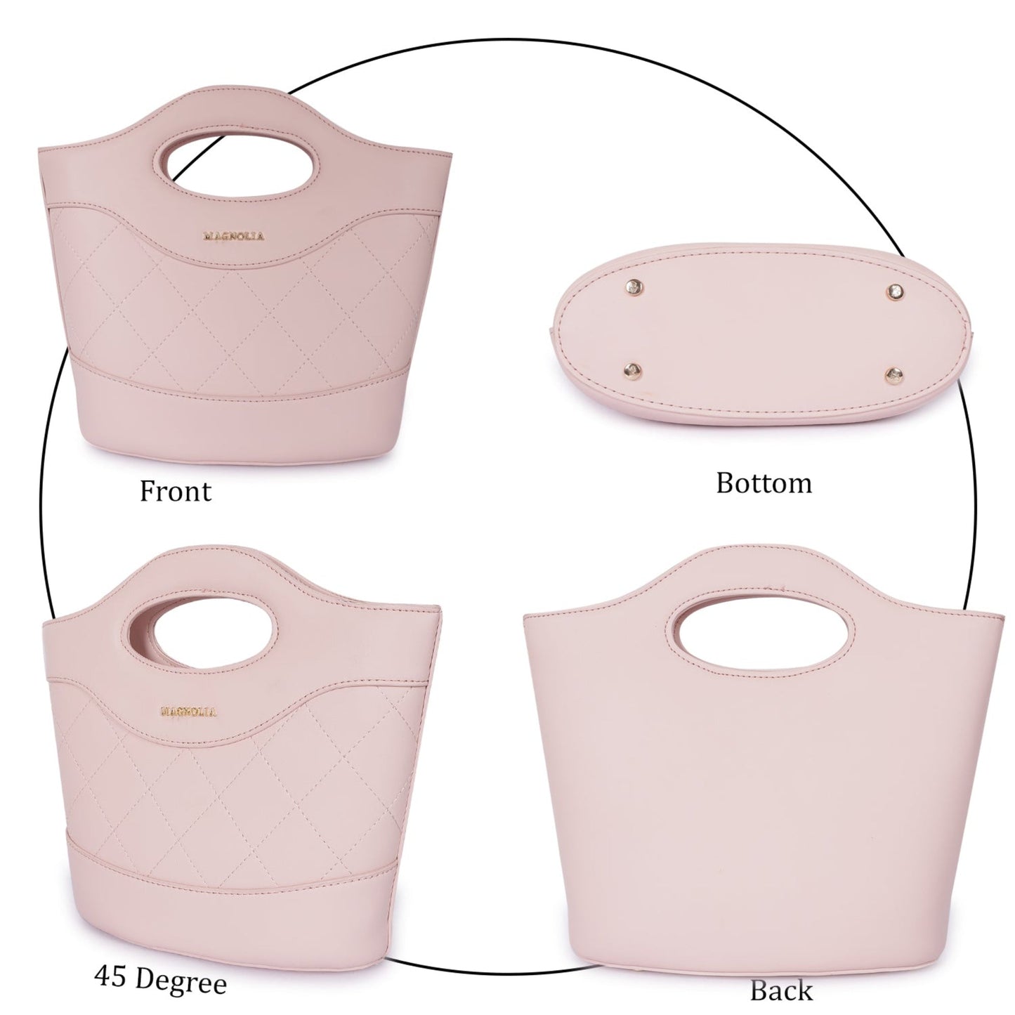 Magnolia Women Pink Satchel