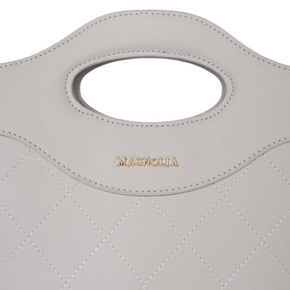 Magnolia Women Grey Satchel