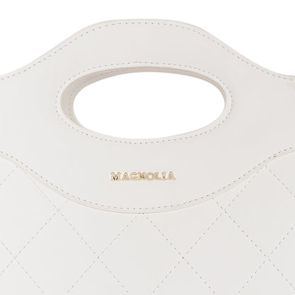 Magnolia Women White Satchel