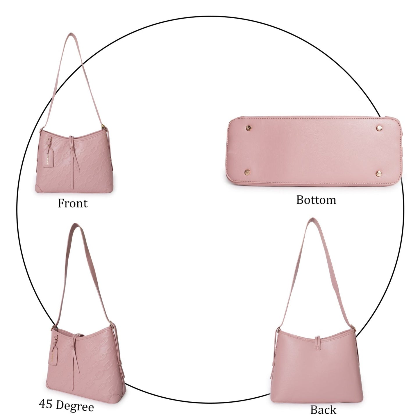 Magnolia Women Pink Tote Bag