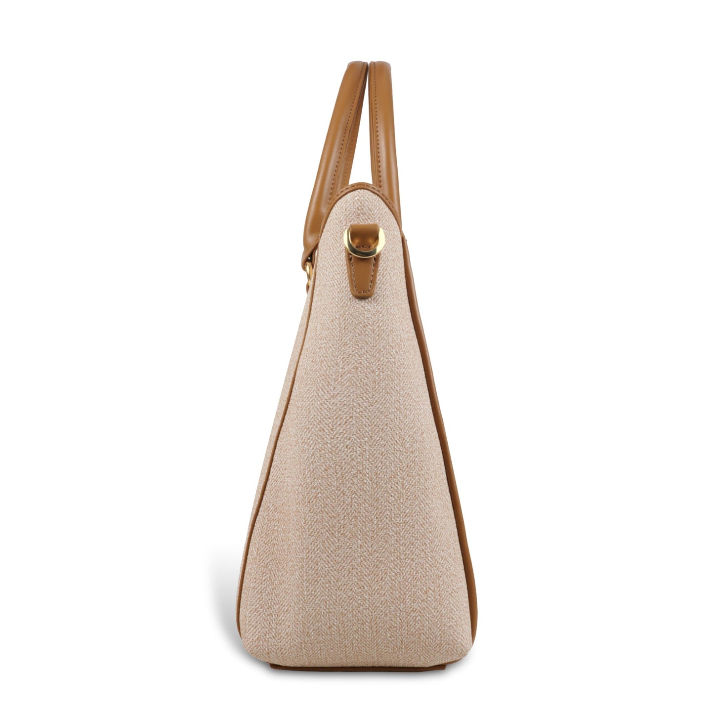 Magnolia Stylish Textured Handbag for Women - Elegant Shoulder Tote with Detachable Strap