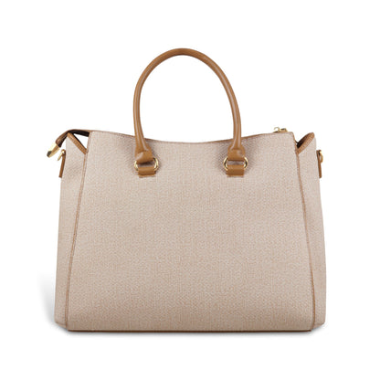 Magnolia Stylish Textured Handbag for Women - Elegant Shoulder Tote with Detachable Strap