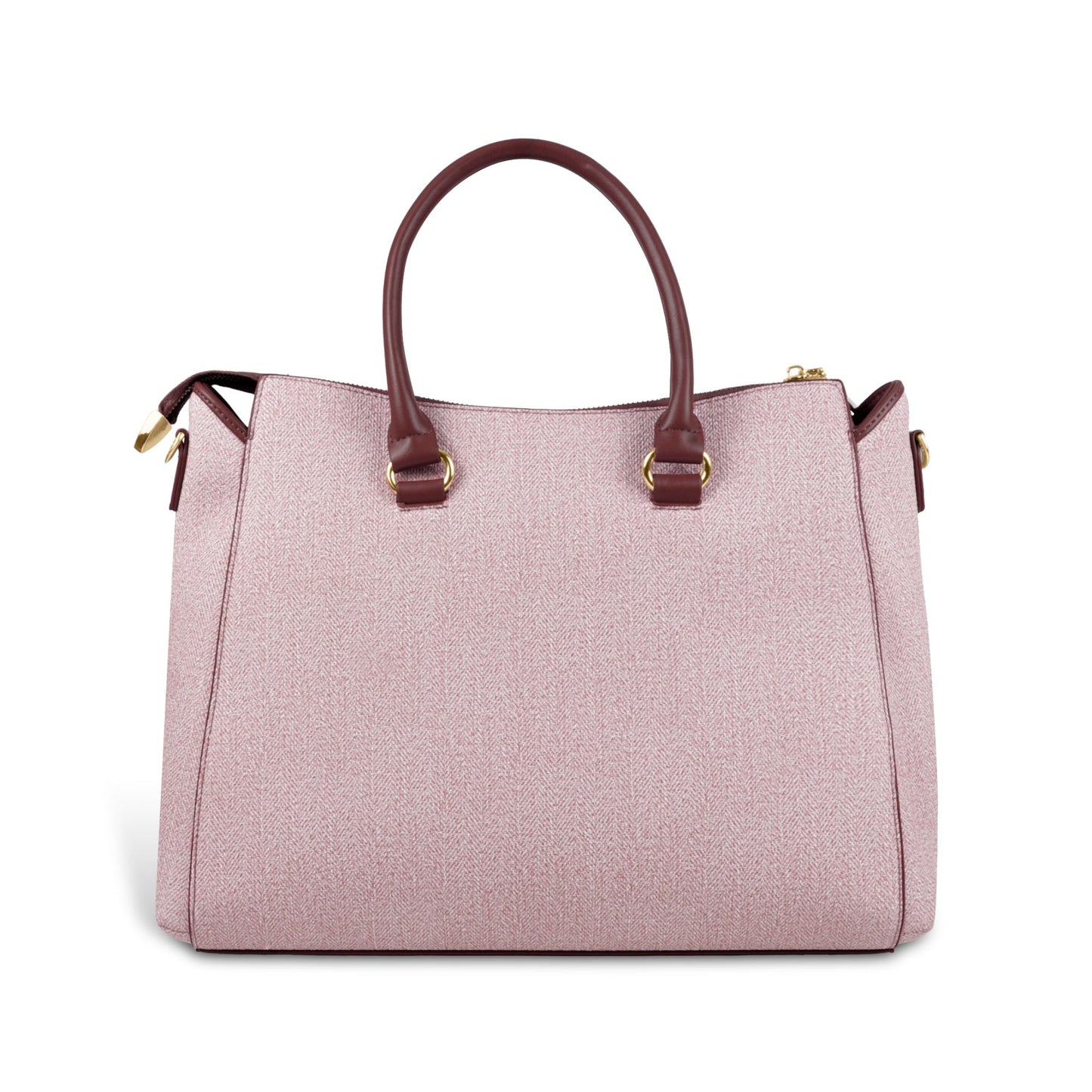 Magnolia Stylish Textured Handbag for Women - Elegant Shoulder Tote with Detachable Strap