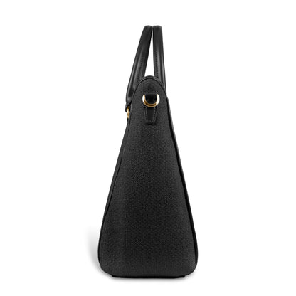Magnolia Stylish Textured Handbag for Women - Elegant Shoulder Tote with Detachable Strap
