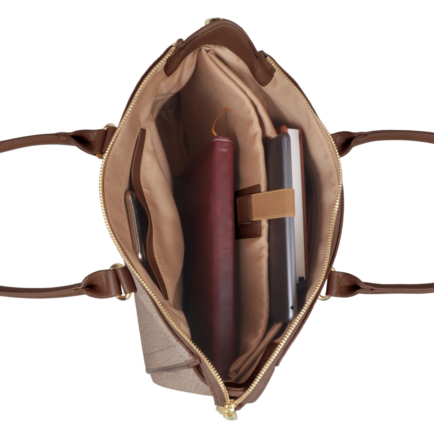 Magnolia Stylish Textured Handbag for Women - Elegant Shoulder Tote with Detachable Strap