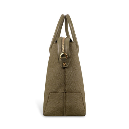 Magnolia Elegant Structured Handbag for Women - Premium Shoulder Tote with Top Handles & Detachable Strap
