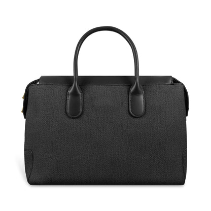 Magnolia Elegant Structured Handbag for Women - Premium Shoulder Tote with Top Handles & Detachable Strap