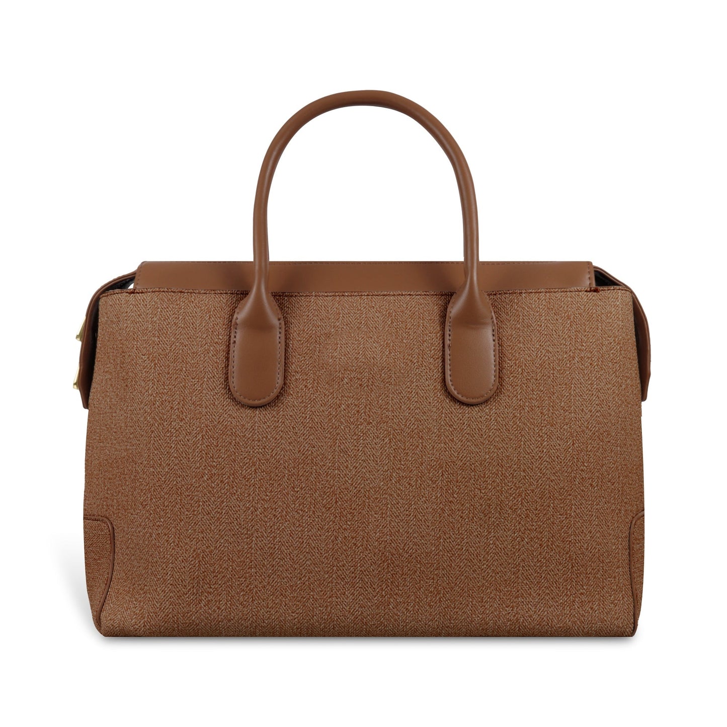Magnolia Elegant Structured Handbag for Women - Premium Shoulder Tote with Top Handles & Detachable Strap