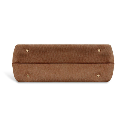 Magnolia Elegant Structured Handbag for Women - Premium Shoulder Tote with Top Handles & Detachable Strap
