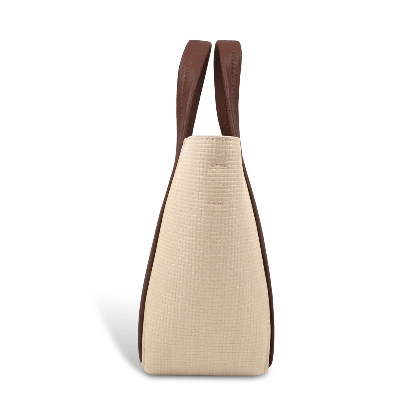 Trendy Leather Tote Bag with Detachable Shoulder Strap & Spacious Interior