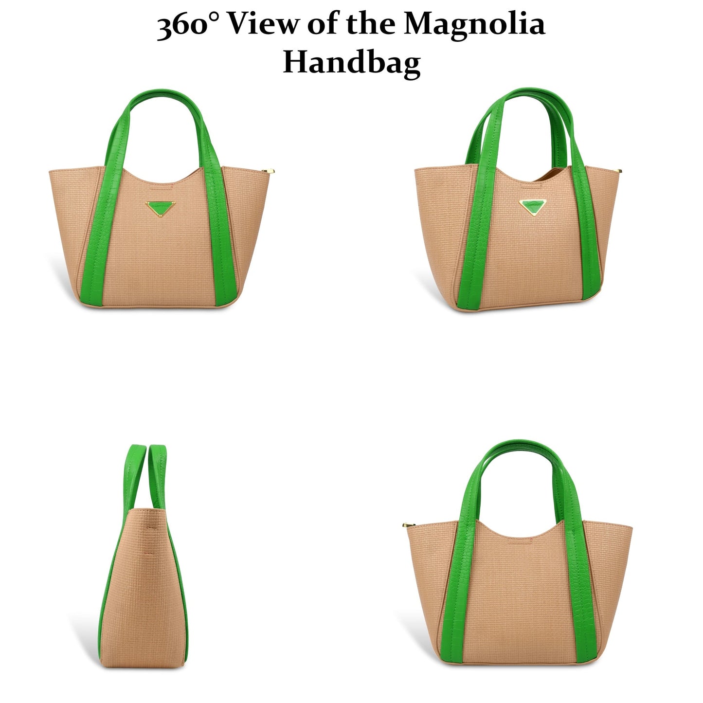 Trendy Leather Tote Bag with Detachable Shoulder Strap & Spacious Interior