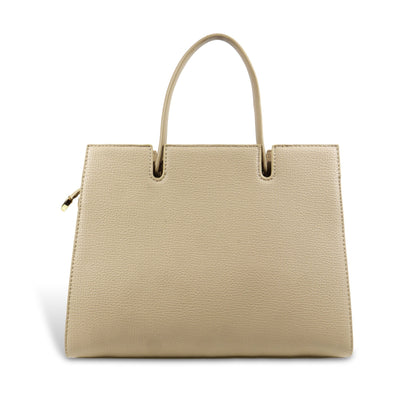 Magnolia Women’s Handbag – 9.5L Spacious Faux Leather Tote in Gold