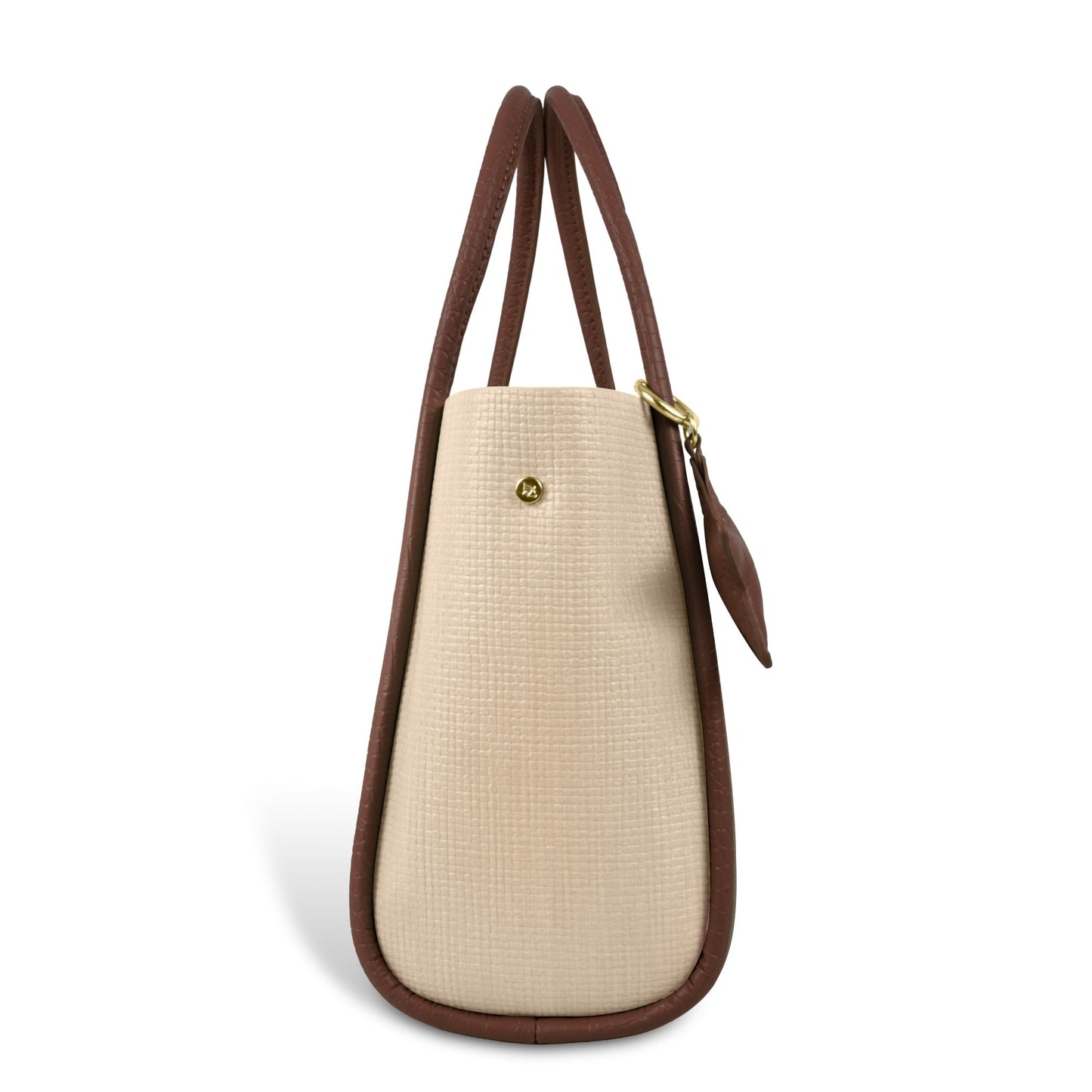 Premium Tote Handbag with Star Charm & Dual Handle Design