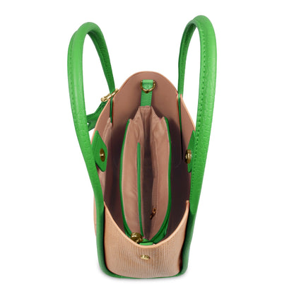 Premium Tote Handbag with Star Charm & Dual Handle Design